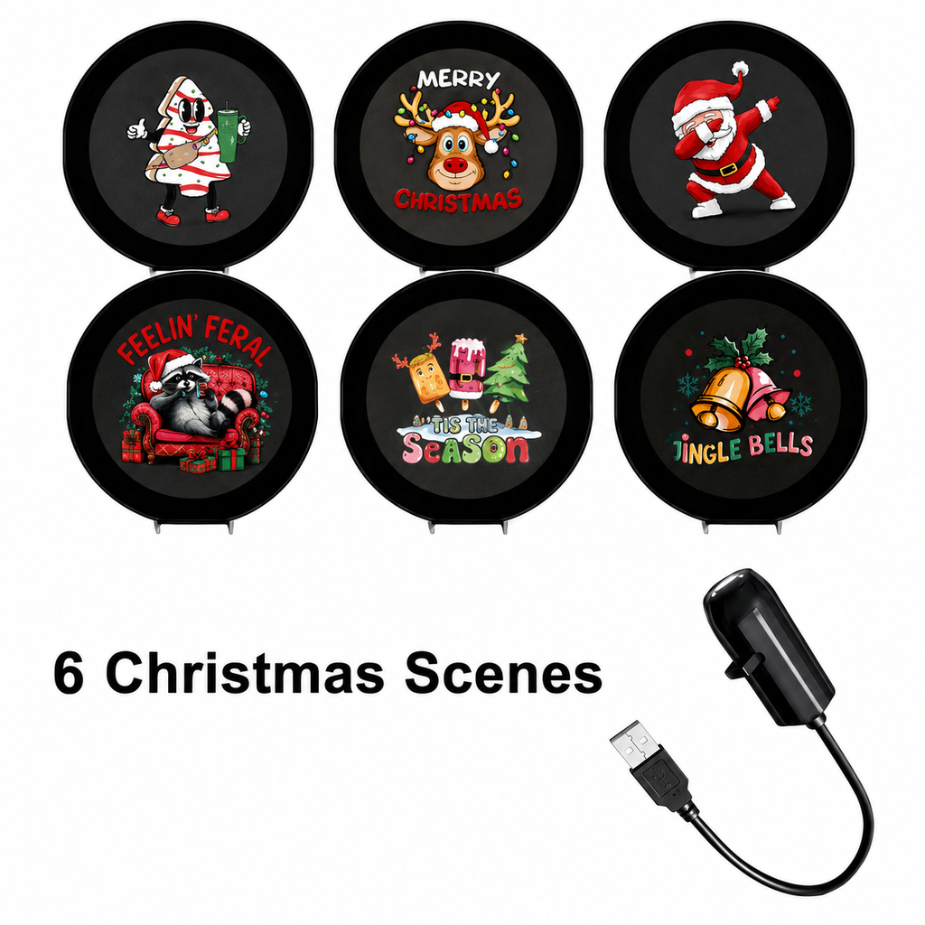 Christmas Light Projector – Instant Holiday Magic For Your Home & Yard